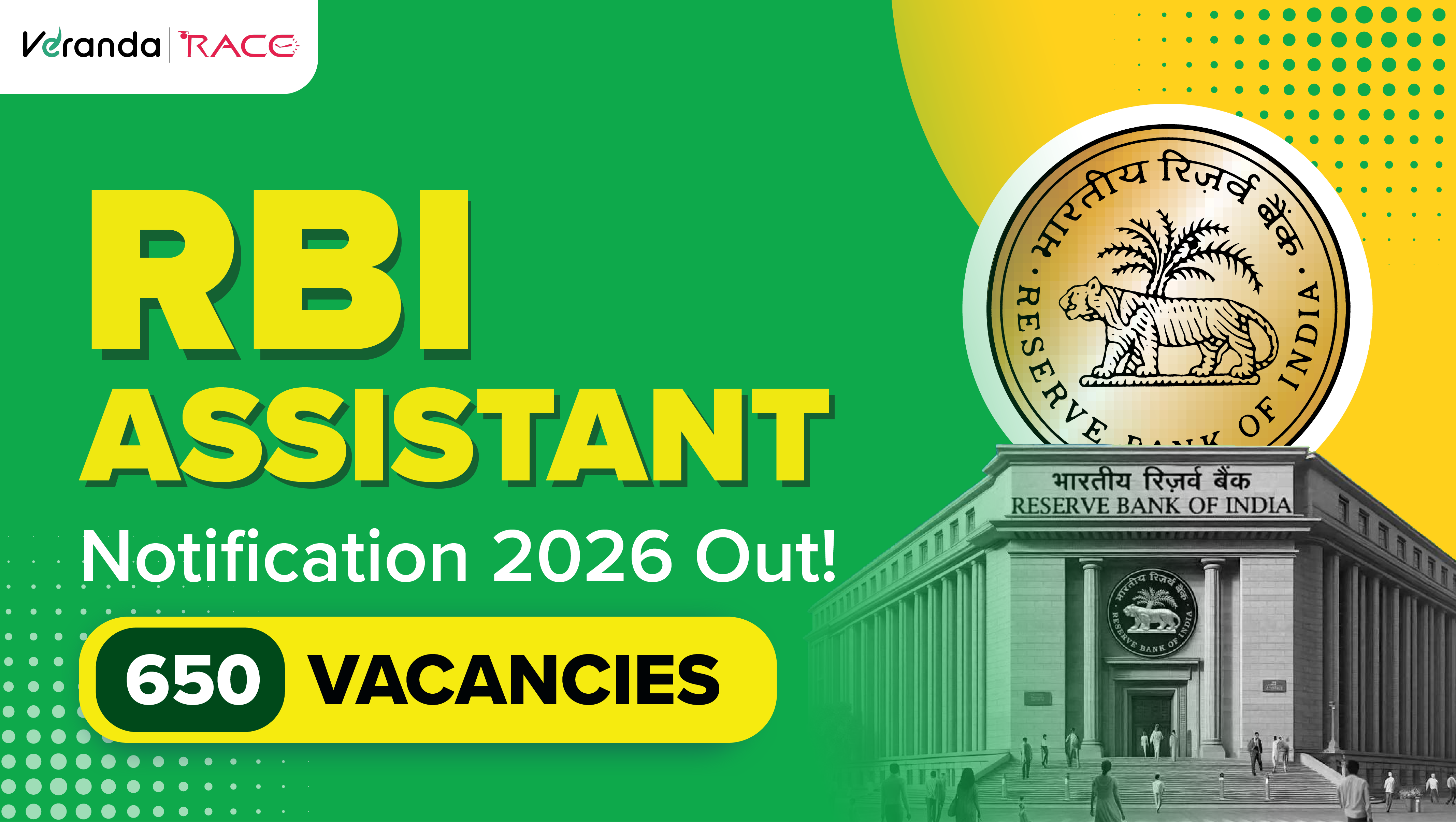RBI Assistant 2026 Notification Out for 650 Vacancies, Exam Dates, Exam Pattern, Eligibility Criteria, Salary, Download PDF, Apply Online